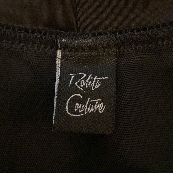 Reflective Half Skirt with Buckle Closure - Rolita Coture - Picture 5 of 6